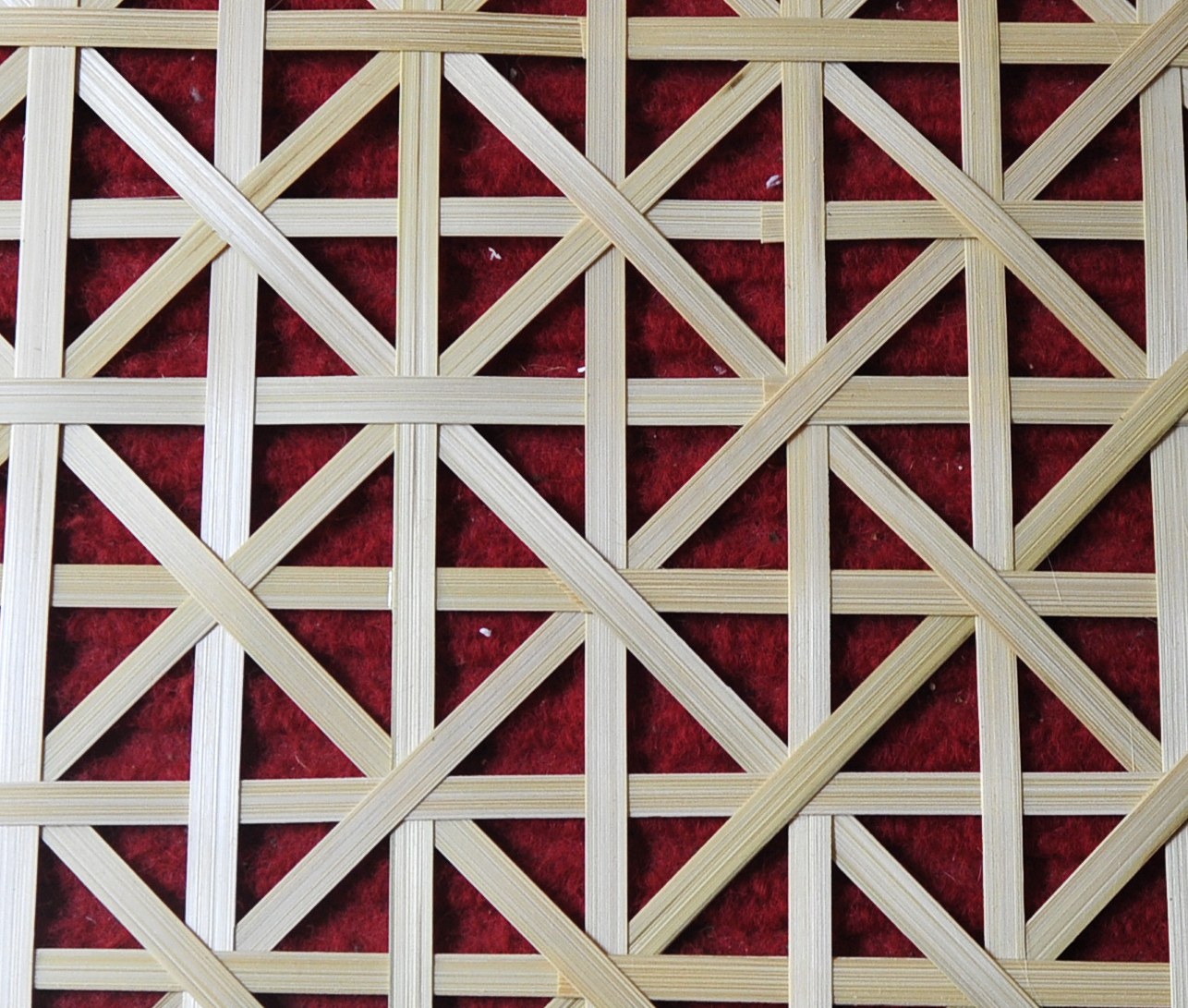 米字竹编编织
